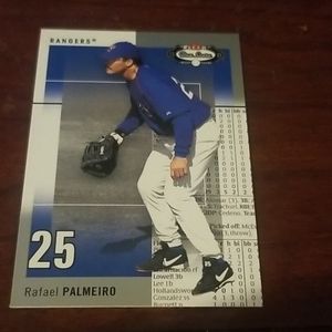 Rafael Palmieri 2003 fleer card